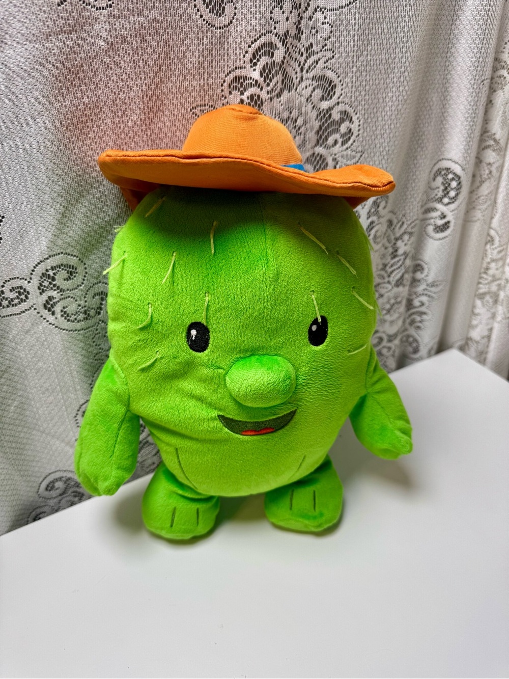 Disney Junior Sheriff Callie Toby Cactus Plush Stuffed Animal- Retired. 11”